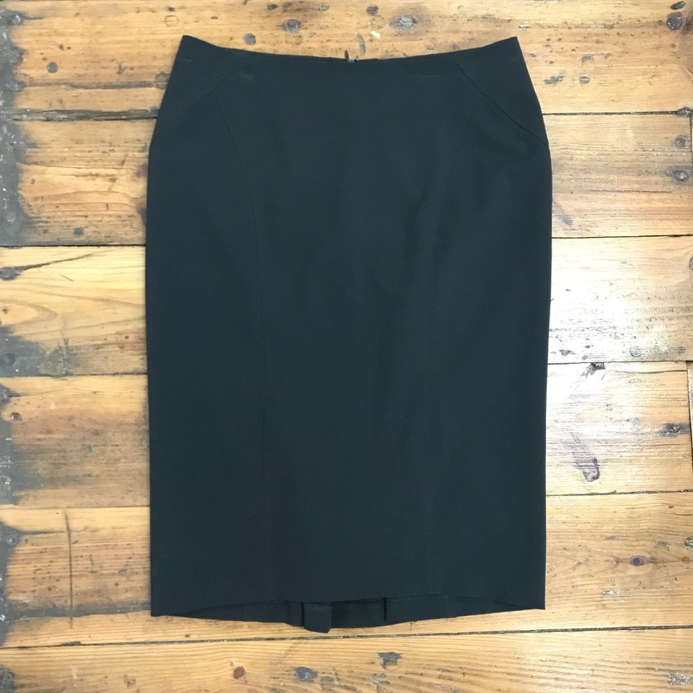 Metro 7 black pencil skirt
